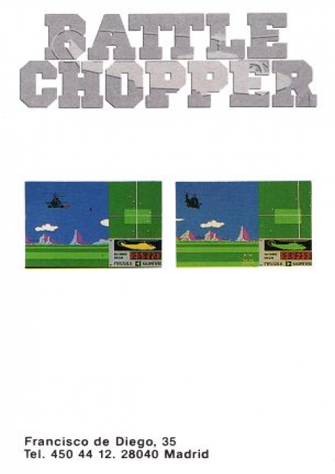Battle Chopper - Dos