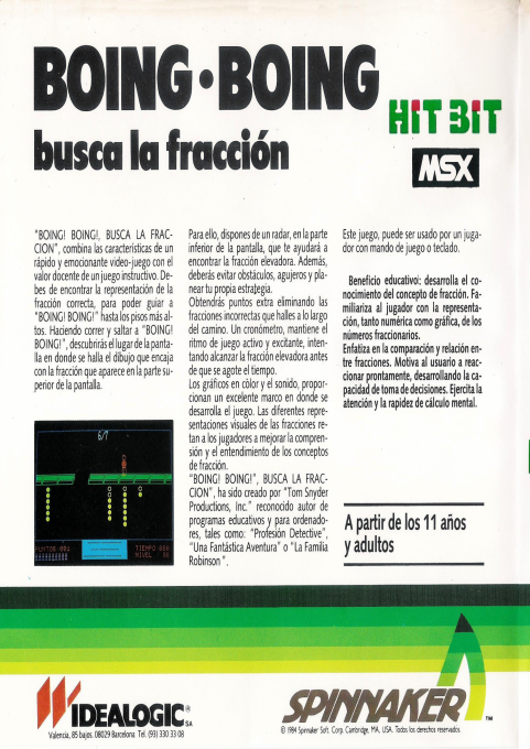 Boing Boing - Busca la fraccion - Dos