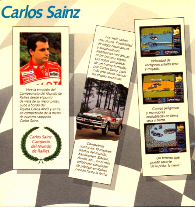 Carlos Sainz - Campeonato del Mundo de Rallies - Dos