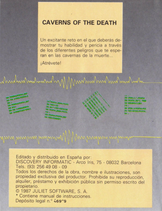Caverns of the Death - Dos