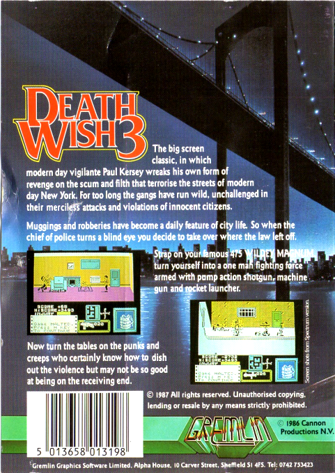 Death Wish 3 - Dos