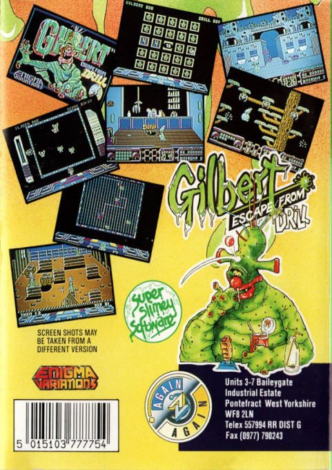 Gilbert - Escape From Drill - Dos