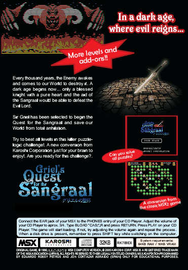 Griel's Quest for the Sangraal - Dos