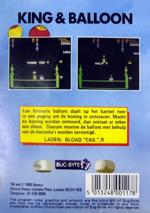 King And Balloon - Dos