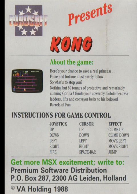 Kong - Dos