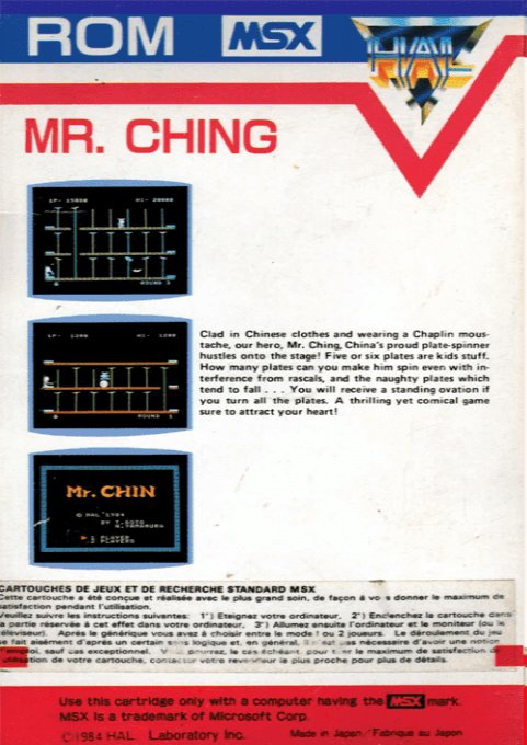 Mr. Ching dos