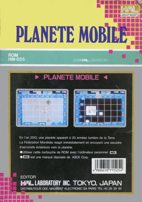 Planète Mobile dos