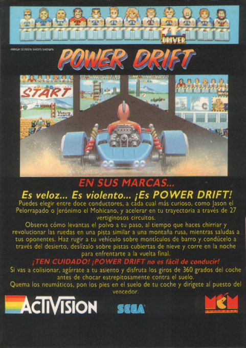 Power Drift - Dos