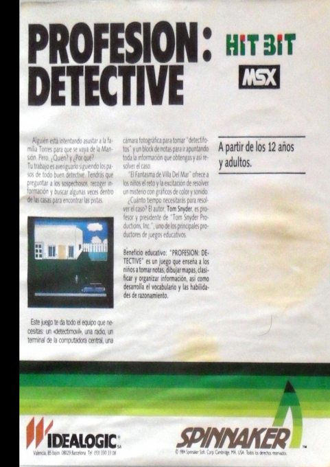 Profesion Detective - Dos
