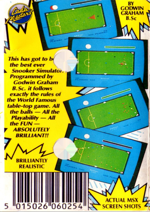 Professional Snooker Simulator - Dos