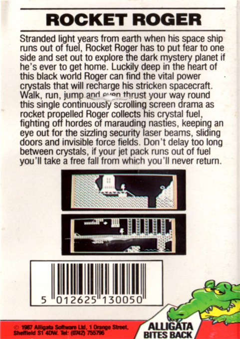 Rocket Roger - Dos