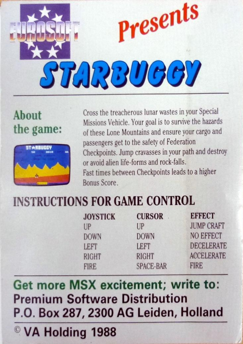 Starbuggy - Dos