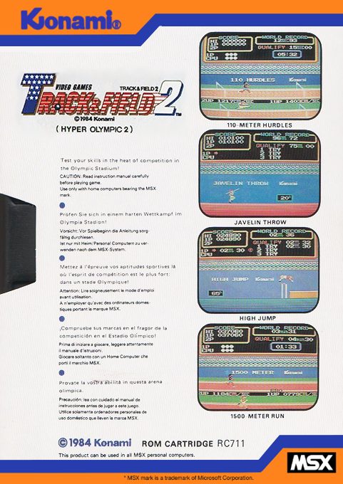 Track And Field 2 - Dos