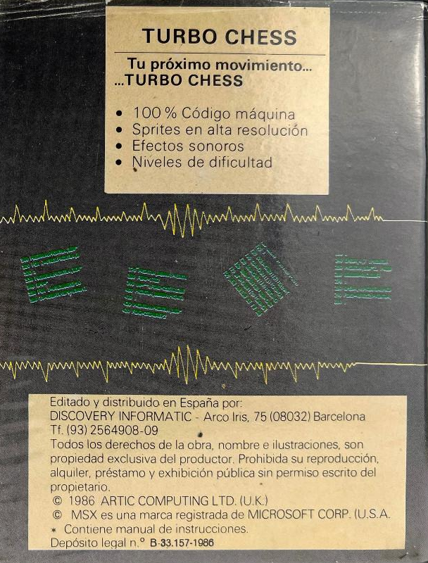 Turbo Chess - Dos