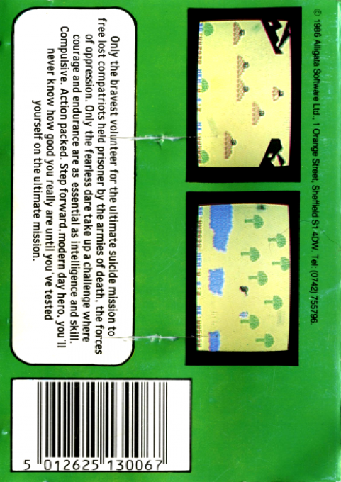 Who Dares Wins 2 - Dos