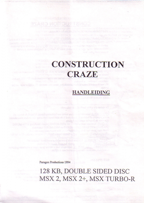 Construction Craze