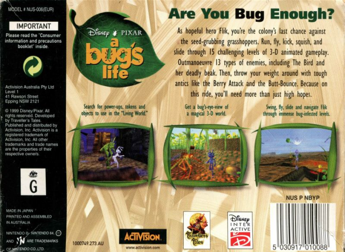 A Bug's Life - Dos