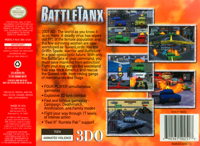 BattleTanx - Dos