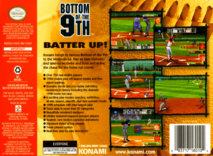 Bottom of the 9th - Dos
