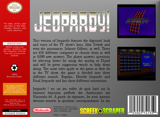 Jeopardy! - Dos