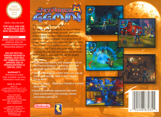 Jet Force Gemini - Dos
