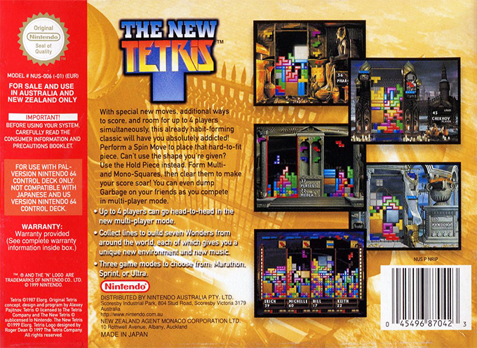 The New Tetris - Dos