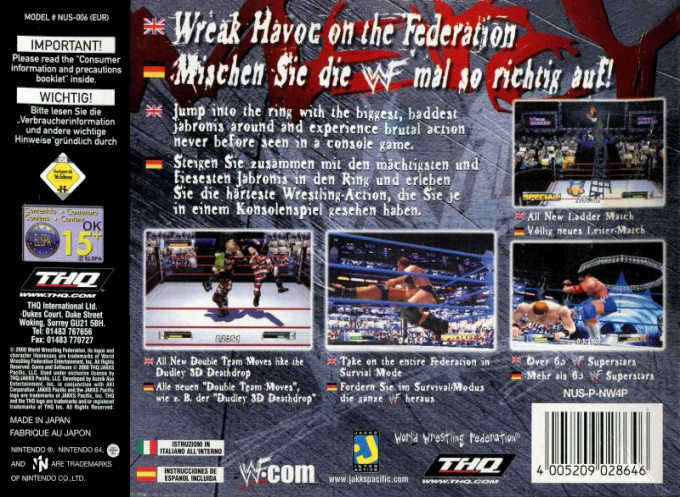 WWF No Mercy - Dos