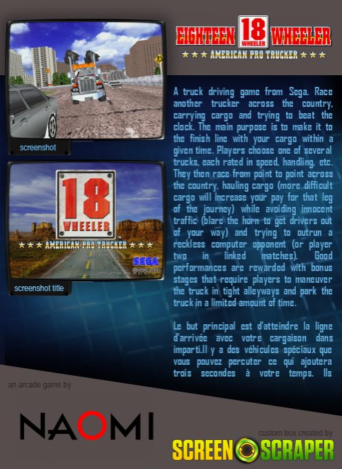 18 Wheeler: American Pro Trucker - Dos