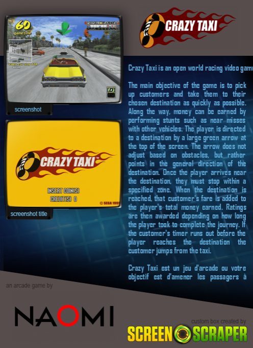 Crazy Taxi - Dos