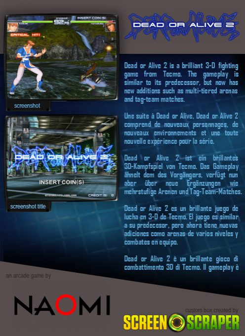 Dead or Alive 2 - Dos