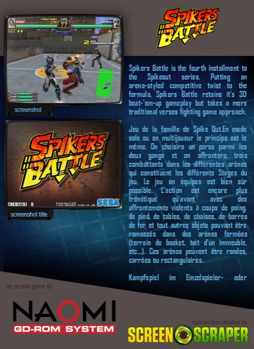 Spikers Battle - Dos