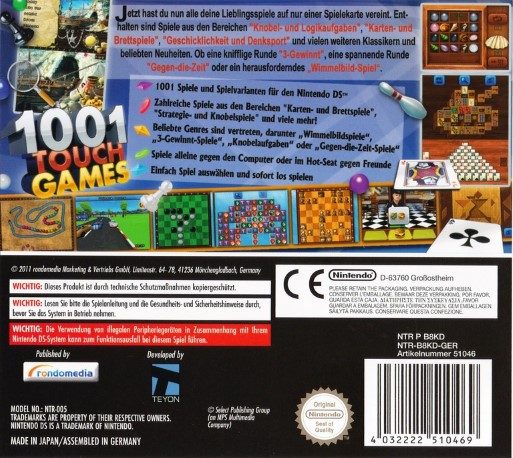 1001 Fun Games - Dos