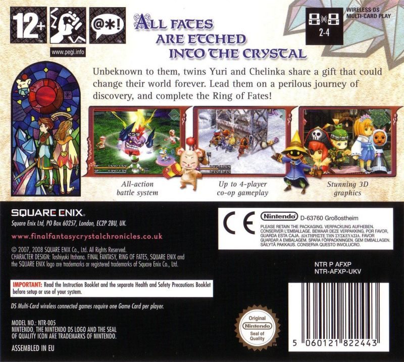 1336 - Final Fantasy Crystal Chronicles - Ring of Fates nds - Dos