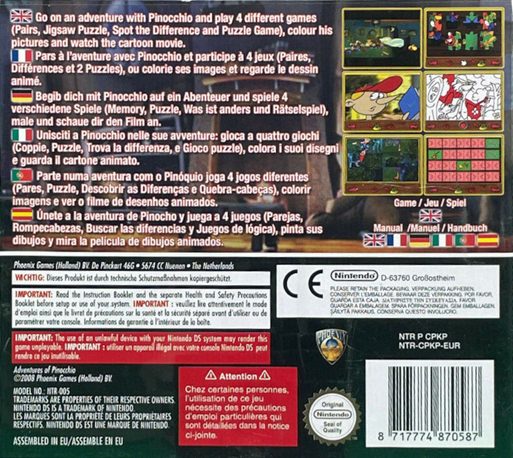 Adventures Of Pinocchio - Dos