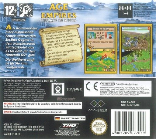 Age of Empires - The Age of Kings - Dos