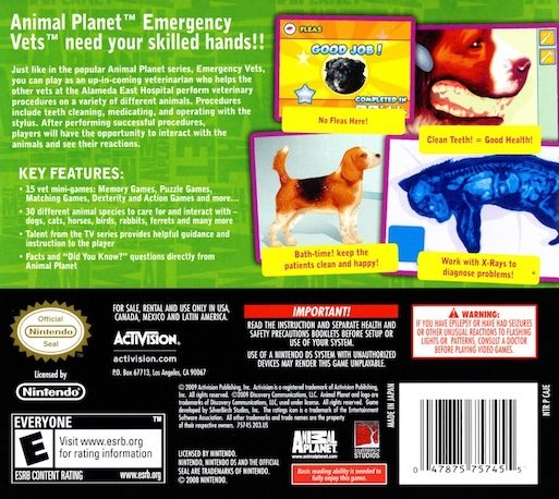 Animal Planet: Emergency Vets - Dos
