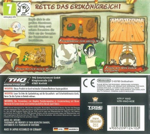 Avatar - The Last Airbender - The Burning Earth - Dos