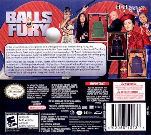 Balls Of Fury - Dos