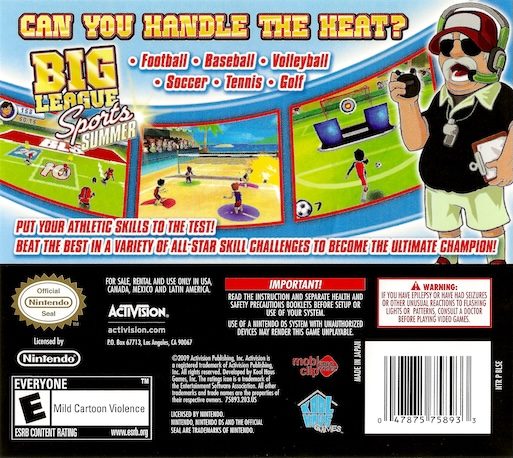 Big League Sports - Summer - Dos