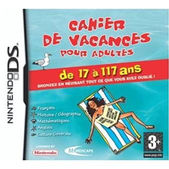 Cahier De Vacances Pour Adultes