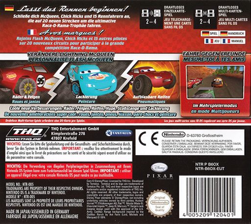 Cars - Race-O-Rama - Dos