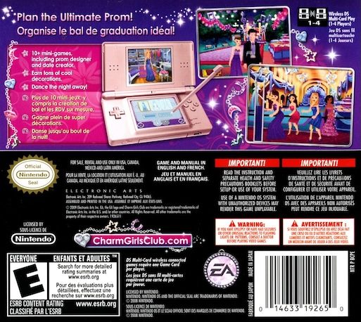 Charm Girls Club : My Perfect Prom - Dos