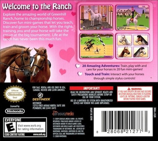 Cheval Passion : Mon Centre Equestre - Dos