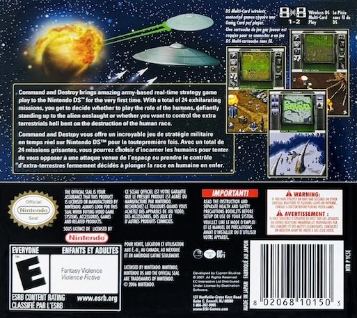 Command And Destroy - Dos