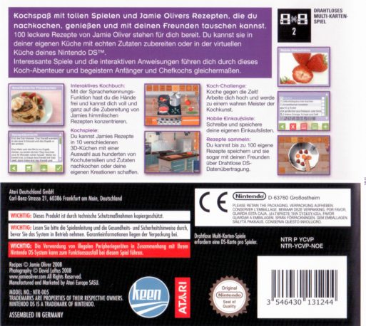 Cuisinez ! Avec Jamie Oliver - Dos