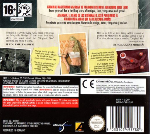 Diabolik : The Original Sin - Dos