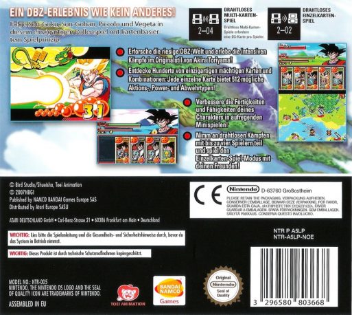 Dragon Ball Z - Harukanaru Densetsu - Dos