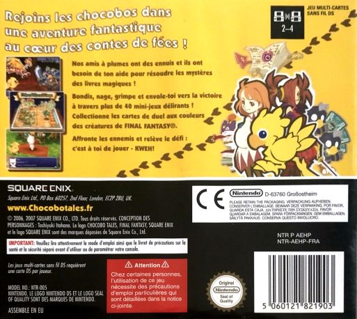 Final Fantasy Fables : Chocobo Tales - Dos
