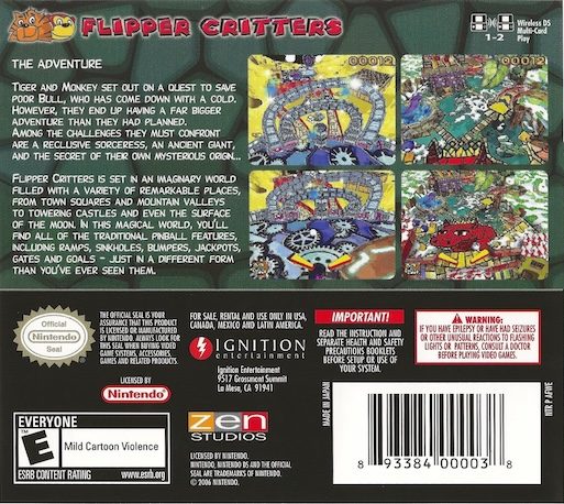 Flipper Critters - Dos