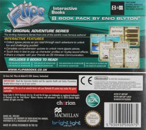 Flips 8 Book Pack - Enid Blyton - The Adventure Series - Dos